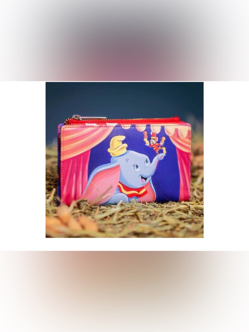 NWT Loungefly Disney Dumbo Tent flap wallet - Picture 4 of 11